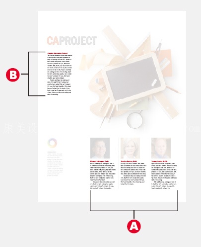 相近性在設計中的應用 公司海報設計